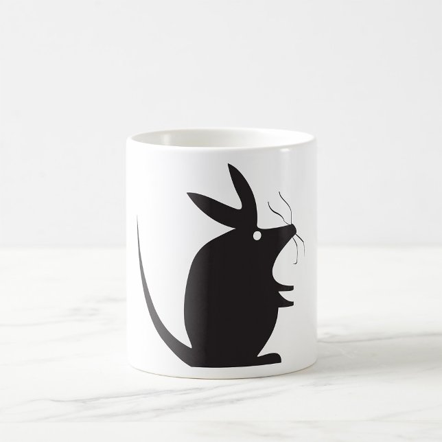 Mouse Silhouette Kaffemugg (Skapare uppladdad)