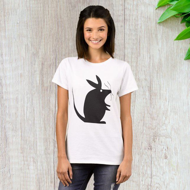 Mouse Silhouette T Shirt (Skapare uppladdad)