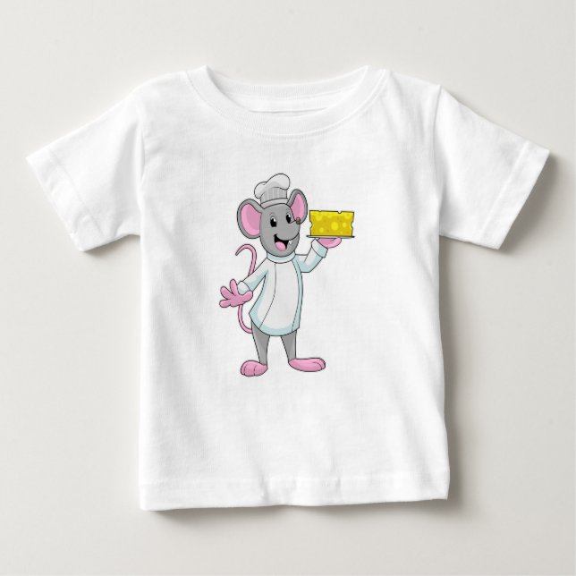 Mouse som Cook med Cheese T Shirt (Framsida)