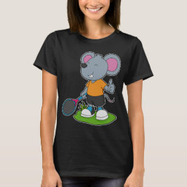 Mouse Tennis Player Tennis T Shirt