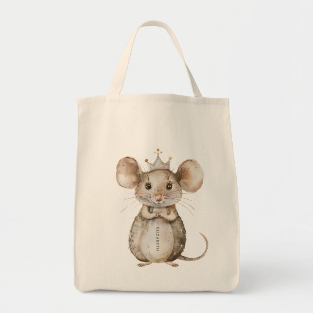 Mouse Tote bags Tygkasse (Framsidan)