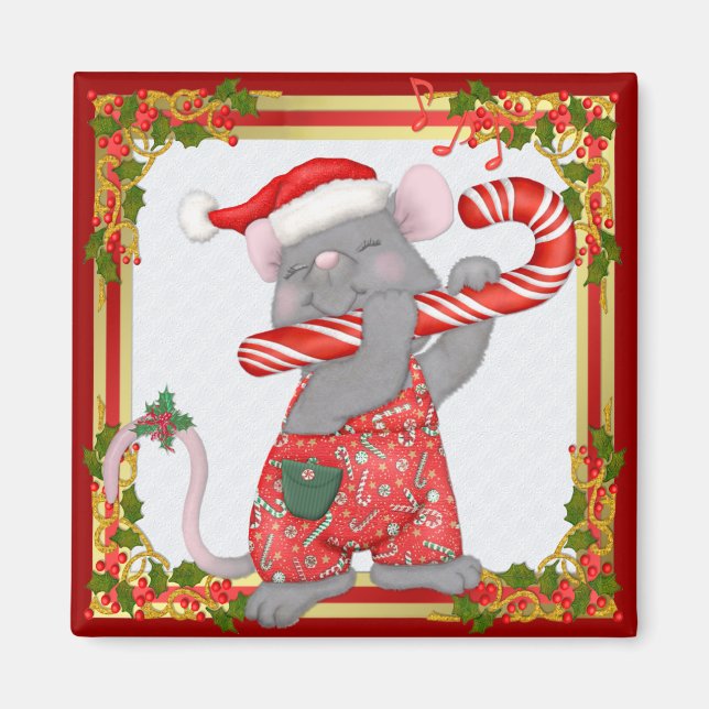Mouse Tunes Santa Magnet (Framsidan)
