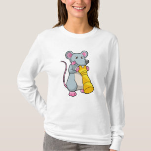 Mouse vid Chess med Chess biet Pawn T Shirt