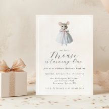 Mouse Whimsical Victorian Birthday
