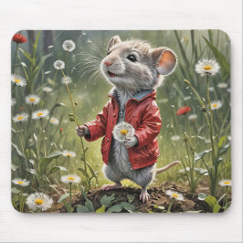 Mouse with Dandelion Musmatta