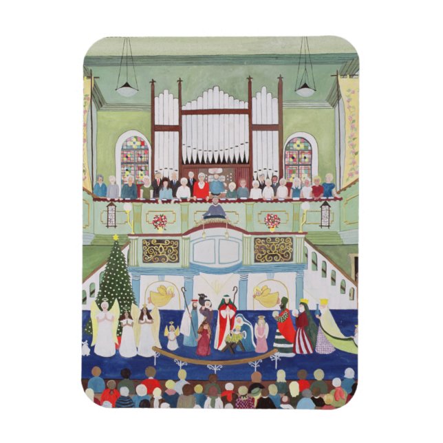 Mousehål Methodist Chapel Cornwall Magnet (Vertikal)