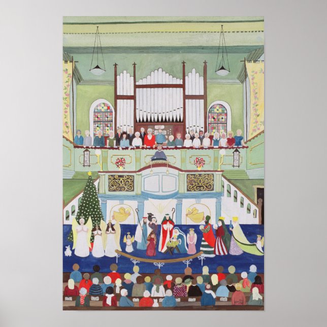 Mousehål Methodist Chapel Cornwall Poster (Framsidan)