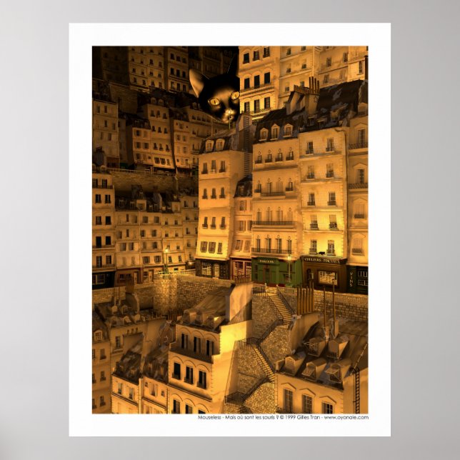 Mouseless - Mais où sont les souris Poster (Framsidan)