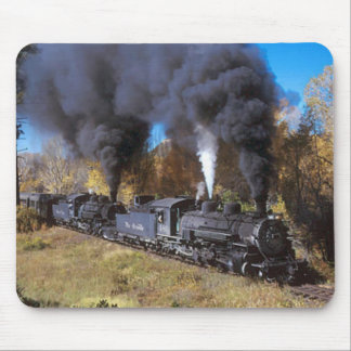 Mousemat för Denver & Rio Grande ångajärnväg Musmatta
