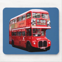Mousemat med den London bussen