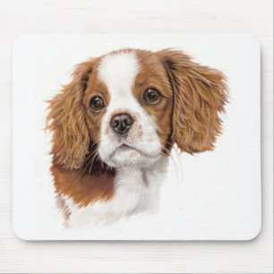 Mousemat: Stolt spaniel för kung charles Musmatta