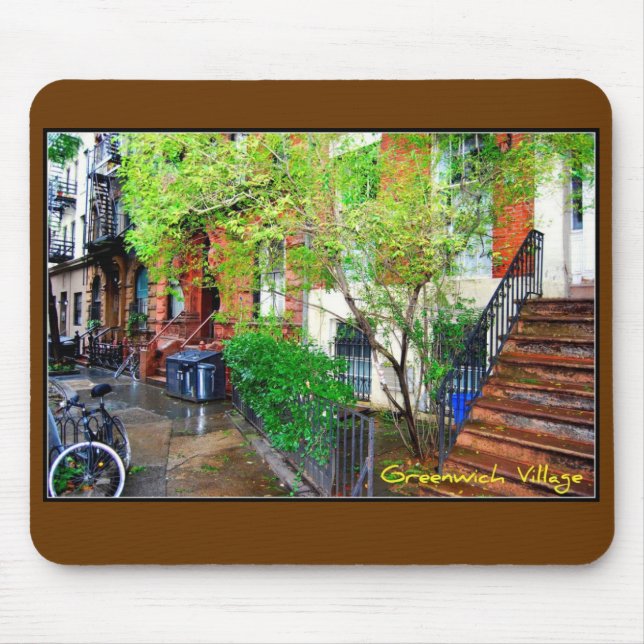 Mousepad 1 - Greenwich by, NYC Musmatta (Framsidan)