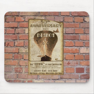 Mousepad 50 år Bianca C Musmatta