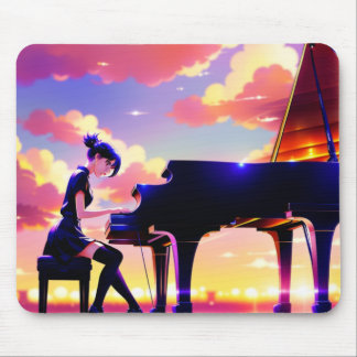 Mousepad A pianista anime Musmatta