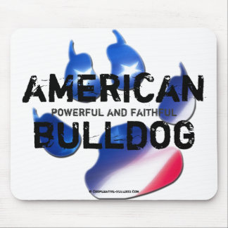 Mousepad American Bulldog Musmatta
