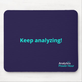 Mousepad - analysens effekttimme musmatta