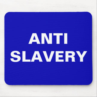 Mousepad Anti Slavery Blue Musmatta