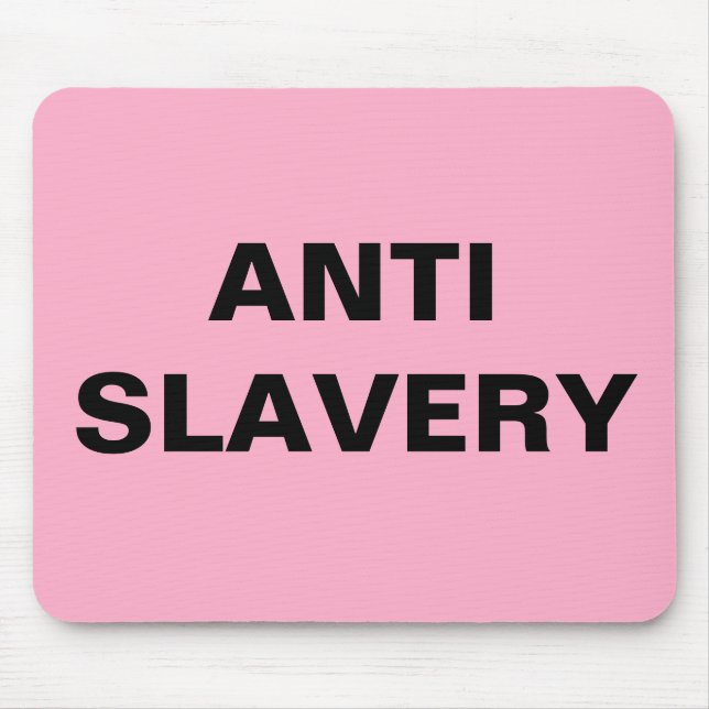 Mousepad Anti Slavery Rosa Musmatta (Framsidan)