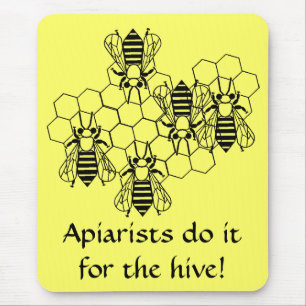 Mousepad - Apiarister gör det för Hive Musmatta