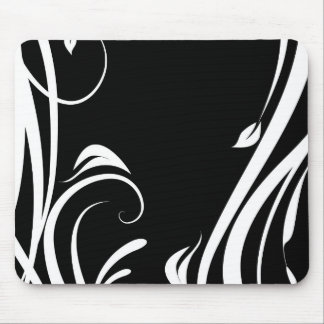 Mousepad arabesco preto e branco musmatta