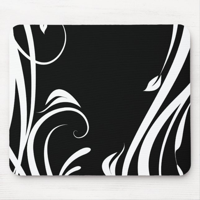 Mousepad arabesco preto e branco musmatta (Framsidan)