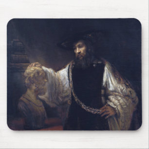 Mousepad Aristoteles med en Bust of Homer Rembrand Musmatta