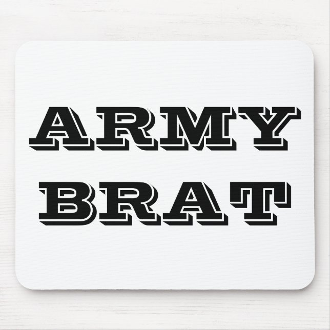 Mousepad Army Brat Musmatta (Framsidan)