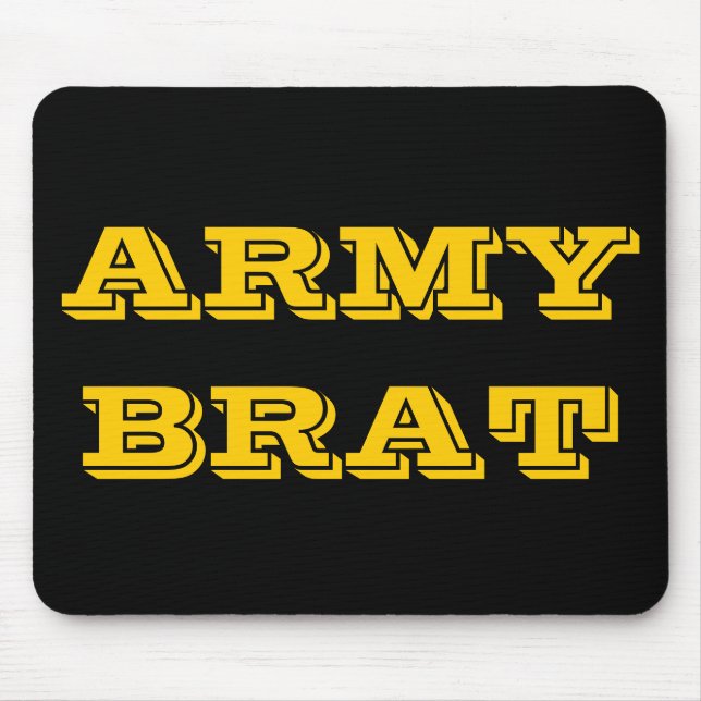 Mousepad Army Brat Musmatta (Framsidan)