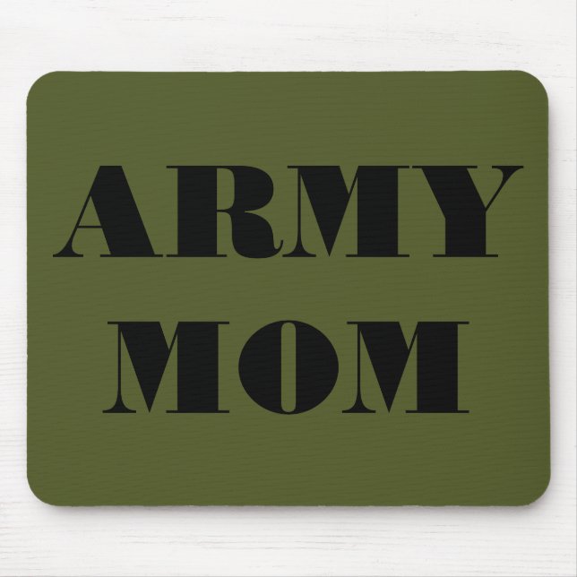 Mousepad Army Mamma Musmatta (Framsidan)
