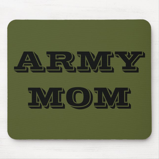 Mousepad Army Mamma Musmatta (Framsidan)