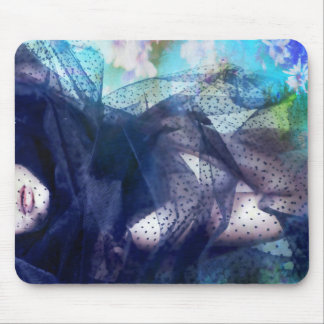 Mousepad av den beslöjade hjärtan musmatta