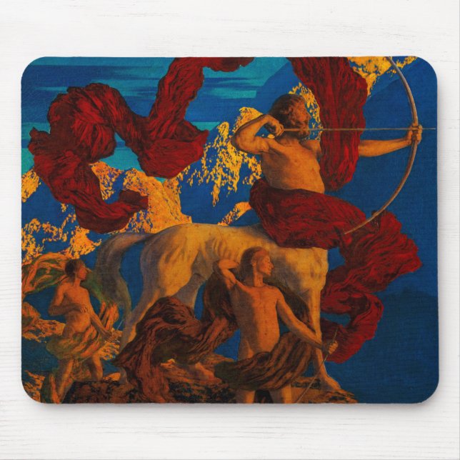 Mousepad av Maxfield Parrish Musmatta (Framsidan)