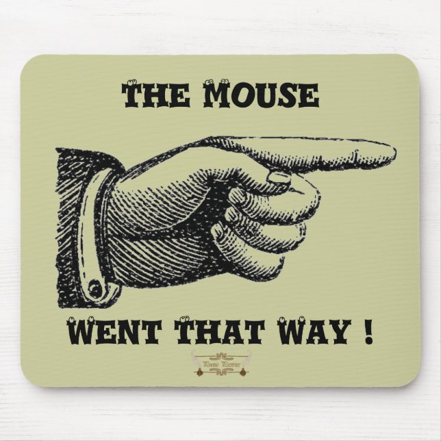 Mousepad av Pâtisseries Poétique de Fundera Musmatta (Framsidan)