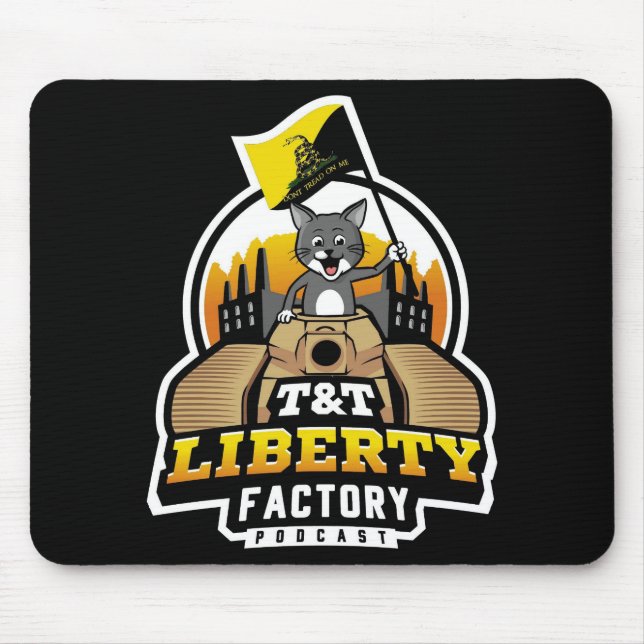 Mousepad av T&T Liberty Factory Musmatta (Framsidan)