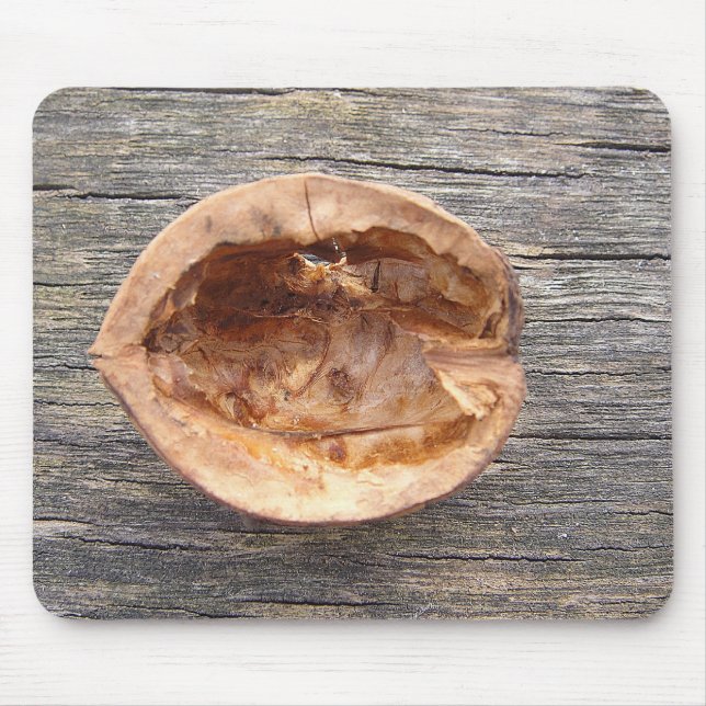 Mousepad Baumnusshälfte Musmatta (Framsidan)