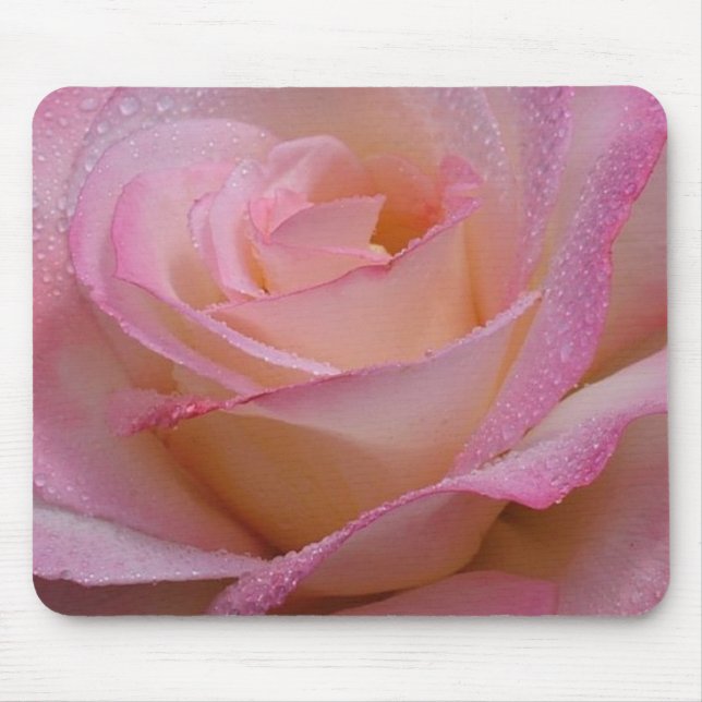 Mousepad Bevackra Rosa ros Musmatta (Framsidan)