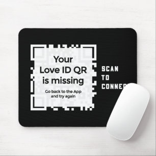 Mousepad - BLACK - QR - PURE Collection Musmatta