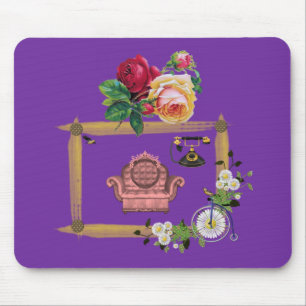 Mousepad Blommigt Musmatta