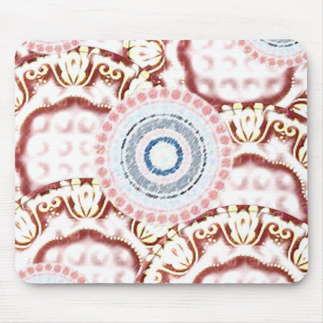 Mousepad Blommigt Musmatta (Framsidan)