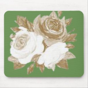 Mousepad Blommigt Musmatta