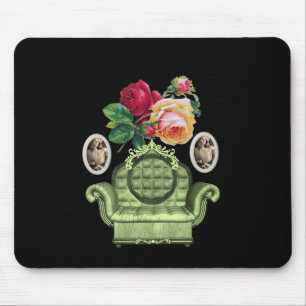 Mousepad Blommigt Musmatta