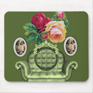 Mousepad Blommigt Musmatta