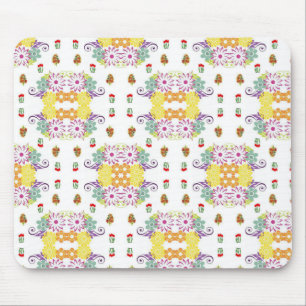 Mousepad Blommigt Musmatta
