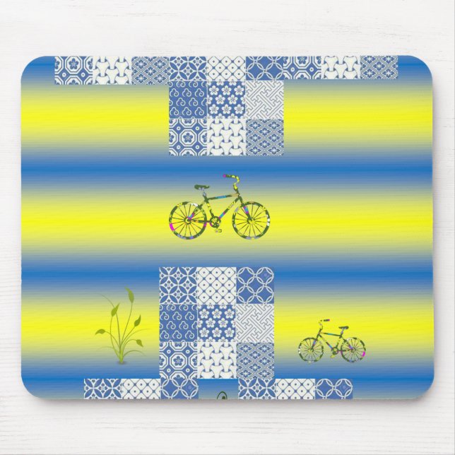 Mousepad Blommigt Musmatta (Framsidan)
