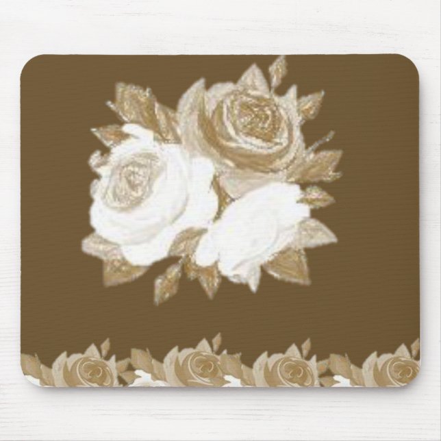 Mousepad Blommigt Musmatta (Framsidan)