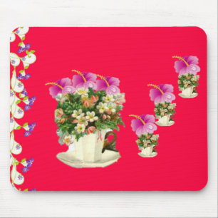 Mousepad Blommigt Musmatta