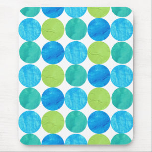 Mousepad, Blue Måne Mönster Musmatta