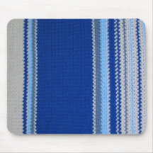 Mousepad - Blue Rand i Crochet