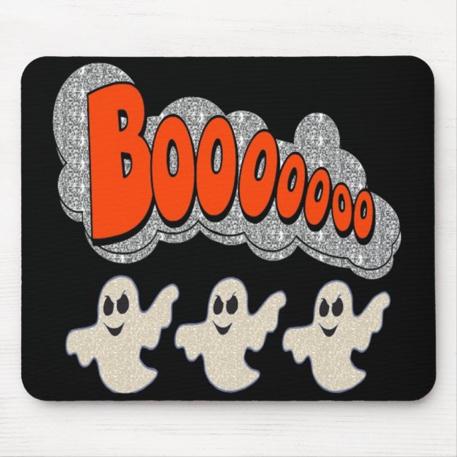 Mousepad Boo Spöken Musmatta (Framsidan)