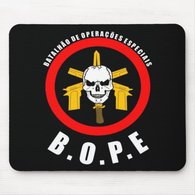 Mousepad BOPE Batalhão de Operações Especiais Musmatta (Framsidan)